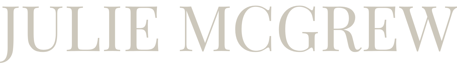 Julie McGrew